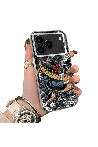 Hontinga iPhone 18 Pro Max Compatible Silicone Edge-to-Edge Hard Back Case wi...
