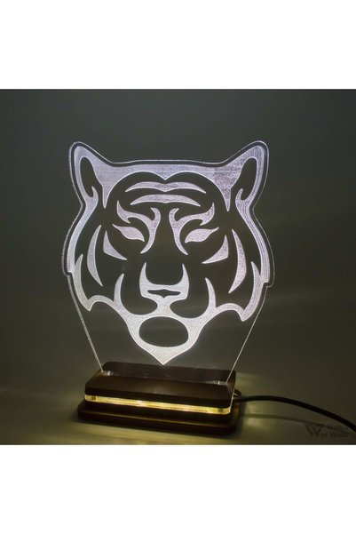 Generic Brand Φωτιστικό LED "Τίγρη" W00710 Λευκό