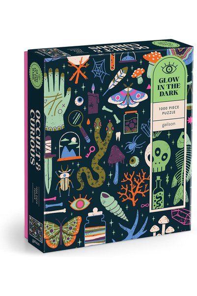 Generic Occult and Curious 1000 Piece Glow in the Dark Puzzle
