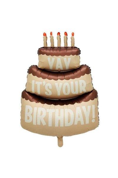 DAMUR Metallic Foil Balloon, Innovation, Animated Figure, Birthday Cake Model...