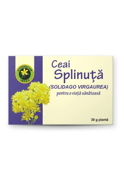 HYPERICUM Ceai Splinuta Hypericum, supliment alimentar cu splinuta (Solidago ...