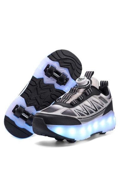 GENERAL HFXC Roller Skates 4 Wheels Shoes for Kids New Upgrade Skates Sneaker...