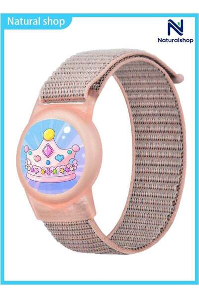 NATURALSHOP Carton Airtag Wristband Kids Airtag Bracelet for Kids, Apple Air ...