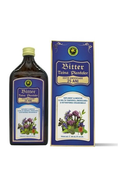 HYPERICUM Bitter Taina Plantelor Hypericum, υγρό συμπλήρωμα διατροφής χωρίς α...