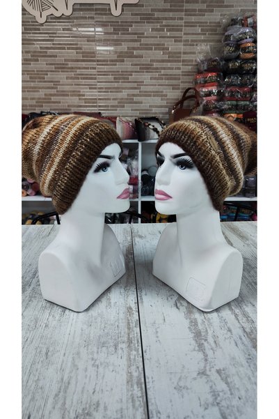 Generic Brand Hand-Knitted Wool Beanie