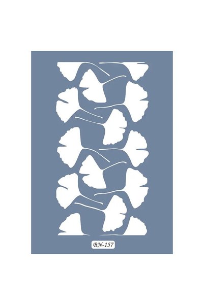 Cadence Boya Leaf Pattern Modal BN157 25x35 BN Series Stencil