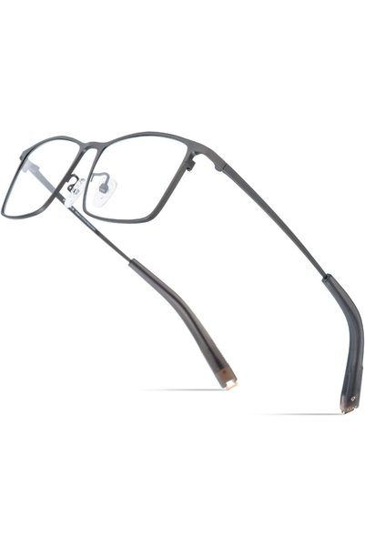 Generic Pure Titanium Glasses Frame Men Square Eyeglasses Optical Eyewear F8827