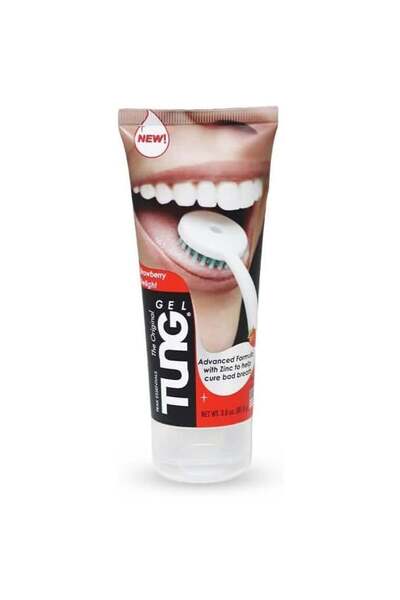 Tungsten Tung Original Gel with Strawberry Delight - 85g Tongue Cleaning Gel