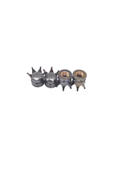 Choice Titanium color 4pcs Aluminum Or Plastic Car Motorcycle Bike Truck Whee...