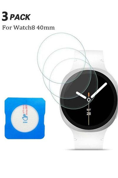 HablTech مجموعة من 3 واقيات شاشة لساعة سامسونج جالاكسي 9/جالاكسي 8 مقاس 40 مل...