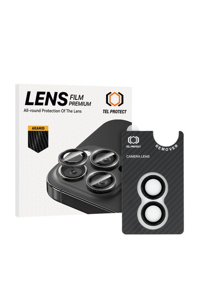 tel protect Tempered glass 3D Lens Aramid Series on camera for Iphone 17 (len...