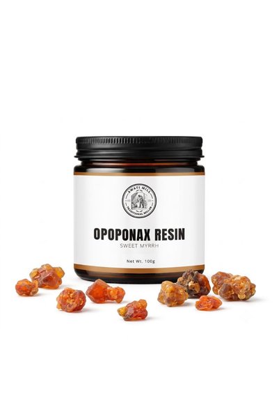 AWAFI MILL Opoponax Resin 100g | Sweet Myrrh | Commiphora guidottii