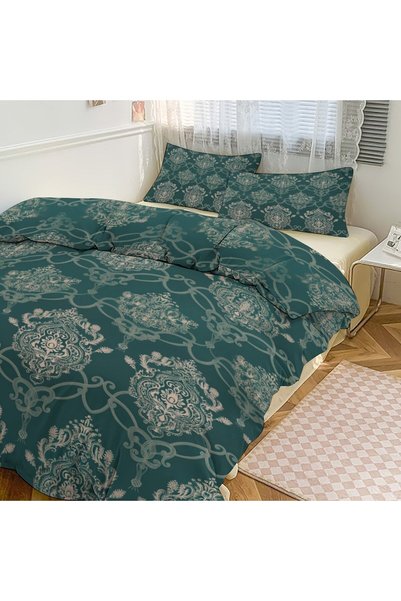 Generic Anti-Pilling 3PCS Boho Bed Set, Stylish Home Bedroom Linens