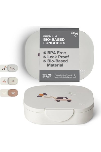 Generic - PLA Lunch Box With 2 Compartments for Kids | Leak-Proof and BPA Fre...