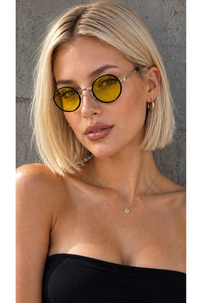 De Valentini Cameron-C1 Anti-Glare, Polarized, and Blue Light-Protective Sung...