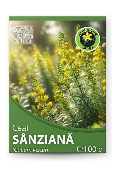 HYPERICUM Ceai Sanziana vrac Hypericum, supliment alimentar din sanziene (Gal...