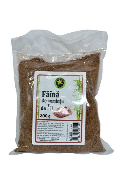HYPERICUM Faina de seminte de in Hypericum, din seminte de in macinate, 300 g