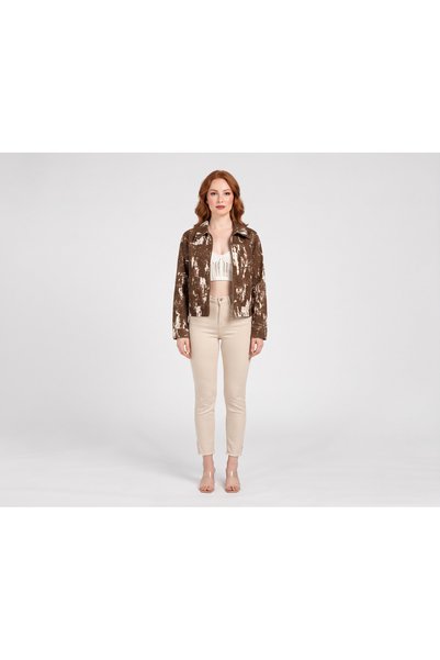 miranda DEVORE DENIM JACKET - ML51001