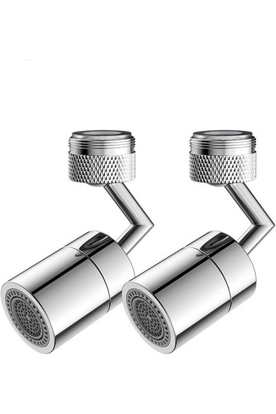 Generic CCSU 2Pcs Universal Splash Fliter Faucet 720°Rotating Movable Kitchen...