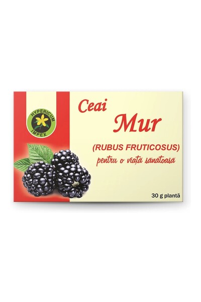 HYPERICUM Ceai Mur Hypericum, supliment alimentar din frunze uscate de mur (R...