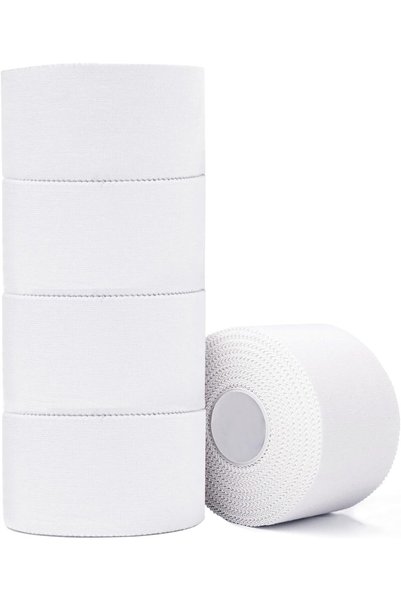 Generic (Pack of 5 Athletic Tape, White Sports Tape, Very Strong, No Sticky R...