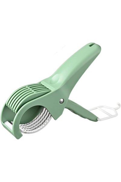 Generic Banana Slicer, Multifunctional Vegetable Cutter with Stainless Steel ...