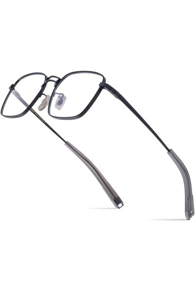 Generic Pure Titanium Glasses Frame Men Square Eyeglasses Optical Eyewear F8827
