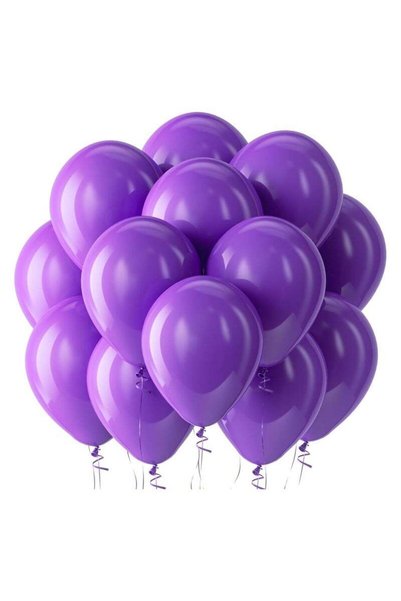 Generic STARTEX 100 Pack 12 inch Round Helium Pastel (Sky) Blue Balloons for ...