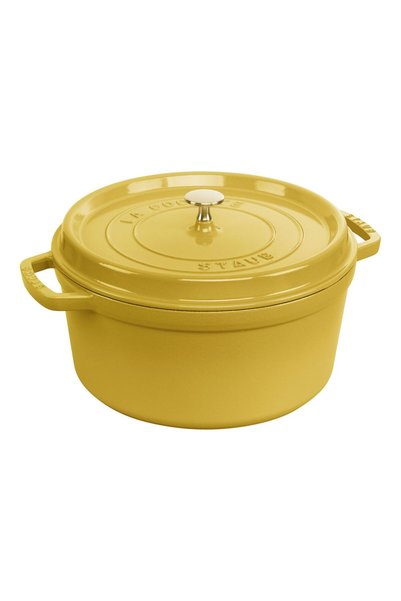 STAUB La Cocotte Cast Iron Pot | CİTRON | 28 CM | 6.75 L | Round