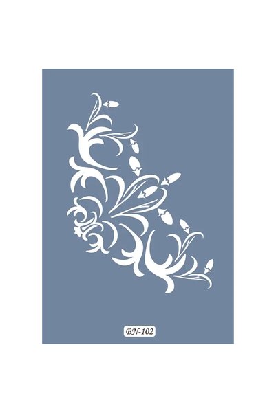 Cadence Boya Flower Center Model BN102 25x35 BN Series Stencil