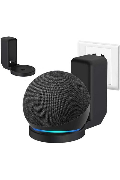 Generic Outlet Wall Mount Holder Stand Hanger For Alexa Echo Dot 4 4th Gen Sp...