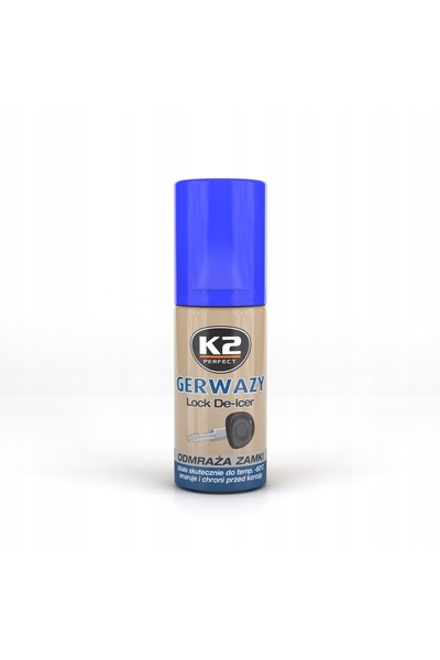 K2 Lichid de dezghețare pentru încuietori auto GERWAZY 50ml