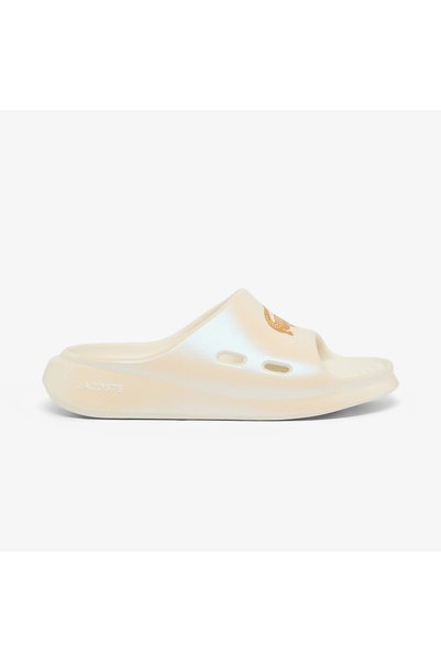 Lacoste Meduz Slide Kadın Beyaz Terlik