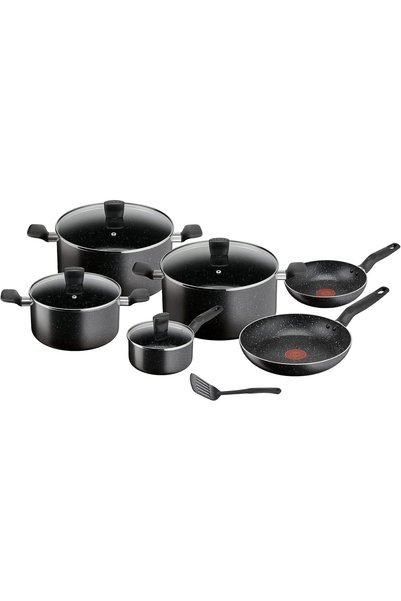 Generic Cookware Set | Dark Stone 11 pc Cooking set |Non-stick | Stewpots 22/...