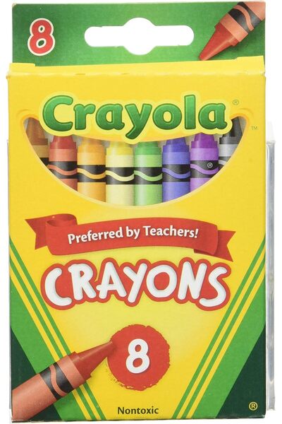 Generic Crayons, 8 Count (Case of 48)