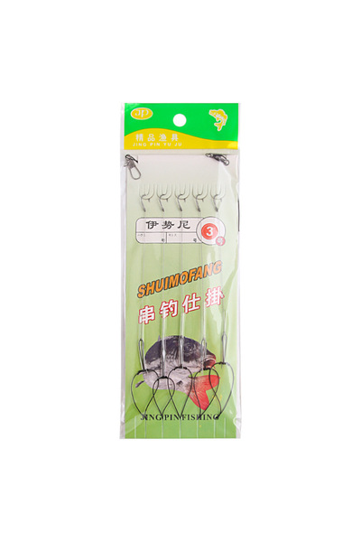Choice مقاس 3 خطافات خيوط YUCONG 3 # -13 #   مجموعة خطافات صيد من الفولاذ عال...