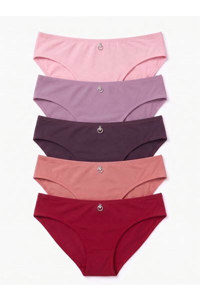 Donnita Women's Shaping / Sculpting Briefs: Cotton with Stone Embellishments,...