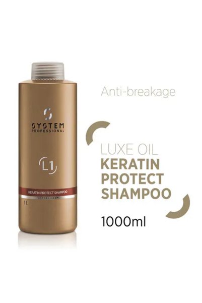 Wella Σύστημα LuxeOil Σαμπουάν Κερατίνης 1000ml