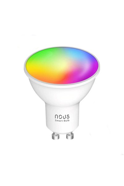 DAMUR Έξυπνη λάμπα LED RGB P8, GU10, Έλεγχος μέσω εφαρμογής, Φωτισμός RGB, Έξ...