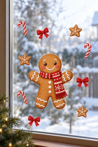 alışveriş kurdu Yılbaşı Temalı Noel Kar Çam Süs Duvar Dekorasyon Sticker Seti Cam Tavan Duvar Dolap Süsleme Çıkartma Etiketleri