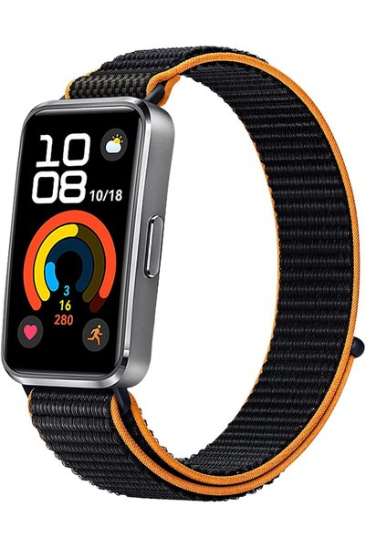 Generic Compatible with Huawei Band 10/9/8 Nylon Watch Straps Adjustable Hook...