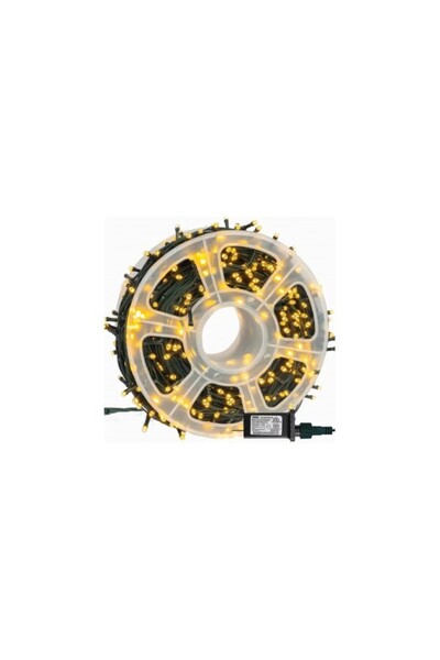 OEM 300 luminițe LED pe șnur, 100 de metri, pentru exterior, pe rolă intercon...