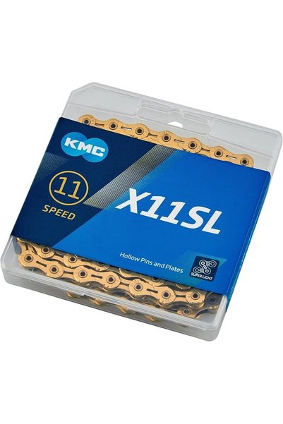 KMC X11SL Ti-N Bicycle Chain 11 speed fold gold for mountain bike road bike