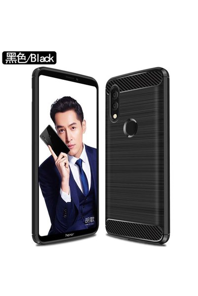 DAMUR Защитен калъф, иновация, съвместим с Honor 70, TPU карбон, черен