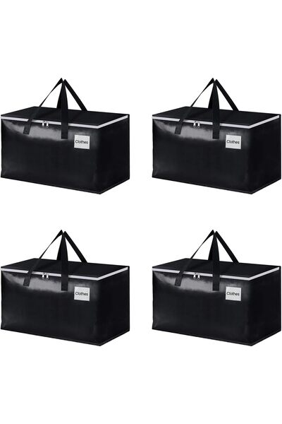 GENERAL Moving Storage Bags, Extra Large Clothes Organizer Bag with Zippers a...