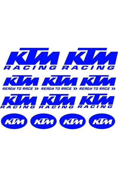 OEM Set 12 autocolante KTM