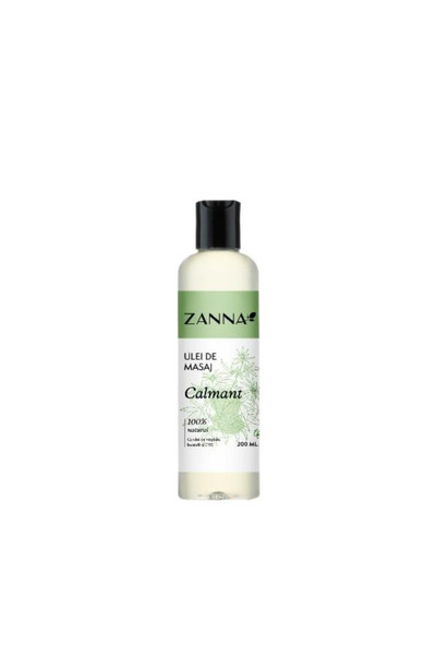 ZANNA Ulei de Masaj Calmant cu CBD si Lavanda Zanna, 200ml