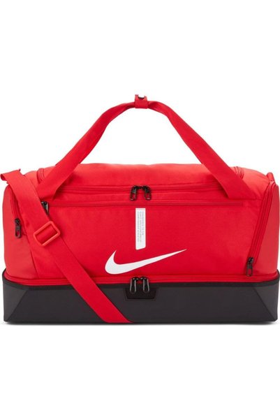 Generic Nike, Academy Team, Football Duffel Bag, UNIVERSITY RED/BLACK/WHITE
