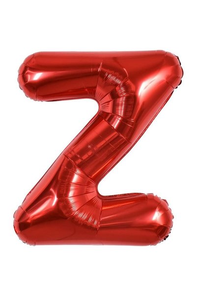 DAMUR Metallic Foil Balloon Letter Z, Innovation, 40 cm, Inflate with Helium ...