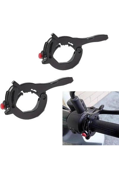 Generic 2PCS Universal Durable Motorcycle Cruise Control Throttle Clamp, Moto...